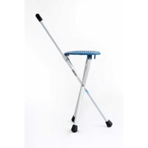 Bastón con asiento plegable